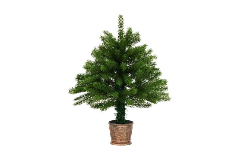 Kunstigt Juletræ Med Kurv 65 Cm Grøn - Grøn - Boligtilbehør - Julepynt & højtidsdekorationer - Juelpynt og juledekoration - Plastik juletræ