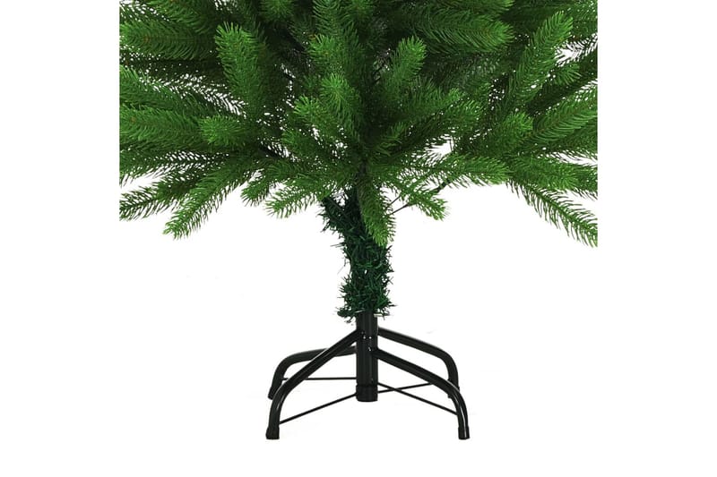 kunstigt juletræ med LED-lys og kuglesæt 120 cm grøn - Plastik juletræ