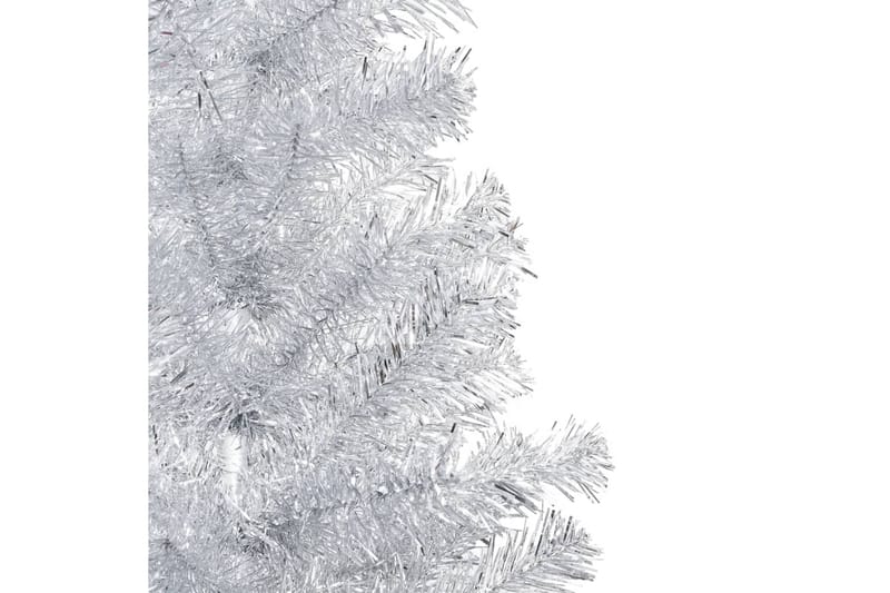 kunstigt juletræ med LED-lys og kuglesæt 180 cm PET - Plastik juletræ