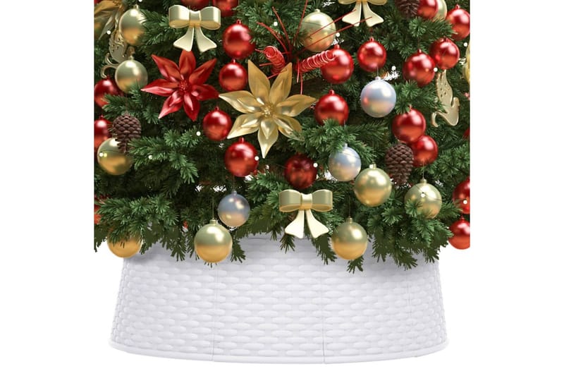 skjuler til juletræsfod 54x19,5 cm hvid - Hvid - Juelpynt og juledekoration - Juletræspynt & julekugler