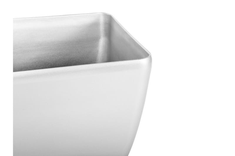 Astras blomsterpotte 48 cm - Sølv - Have - Havearbejde & dyrkning - Dyrkning - Urtepotteskjulere & blomsterkrukker - Store blomsterkrukker