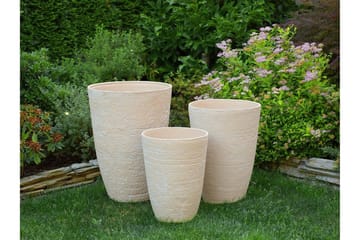 Camia Potte 35,5 cm - Beige - Boligtilbehør - Krukker