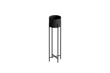 Dekorativ Potte Mirven Sort 23 x 23 x 78 cm - 23 x 23 x 78 cm - Boligtilbehør - Krukker