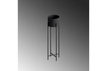 Dekorativ Potte Mirven Sort 23 x 23 x 78 cm - 23 x 23 x 78 cm - Boligtilbehør - Krukker