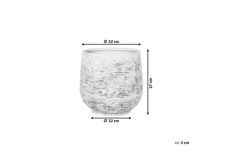 Dioni Kruka 36 cm - Grå - Have - Havearbejde & dyrkning - Dyrkning - Urtepotteskjulere & blomsterkrukker - Store blomsterkrukker