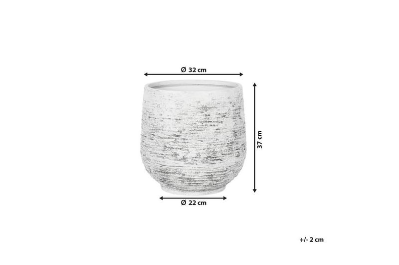 Dioni Kruka 36 cm - Grå - Boligtilbehør - Krukker