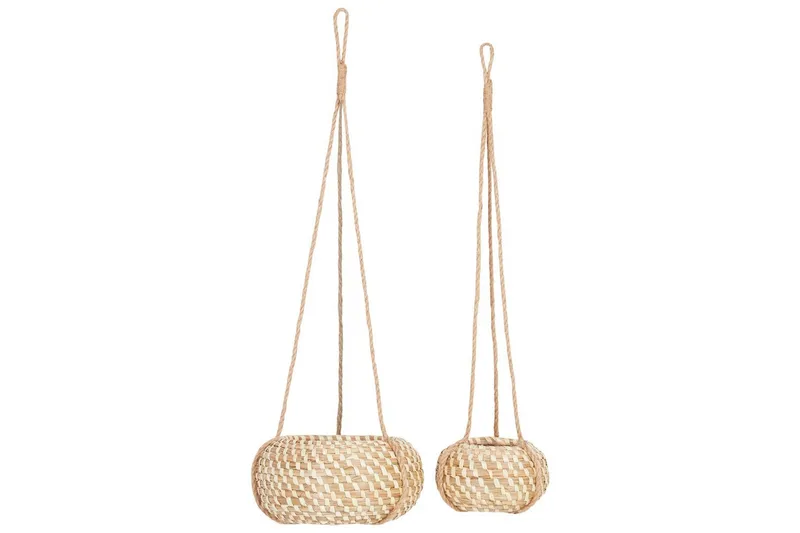 Inomhuskruka Beliani Remora set om 2 Nature||Beige, undefined