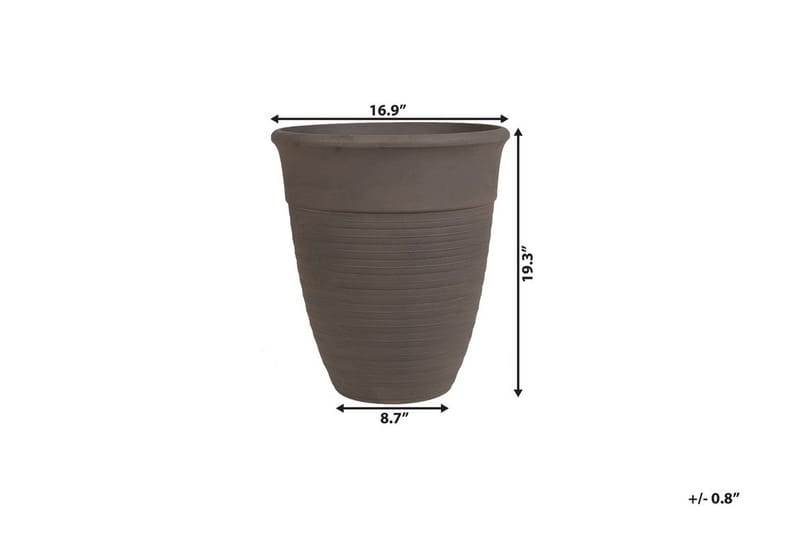 Katalima Kruka 43 cm - Brun - Boligtilbehør - Krukker