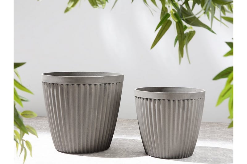 Poka Pot 44 cm, Grå