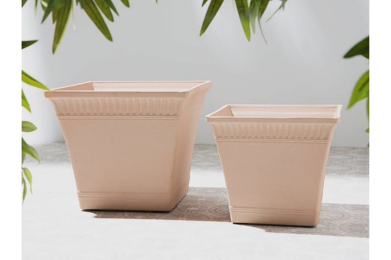 Psatha Kruka 41 cm - Rød - Boligtilbehør - Krukker