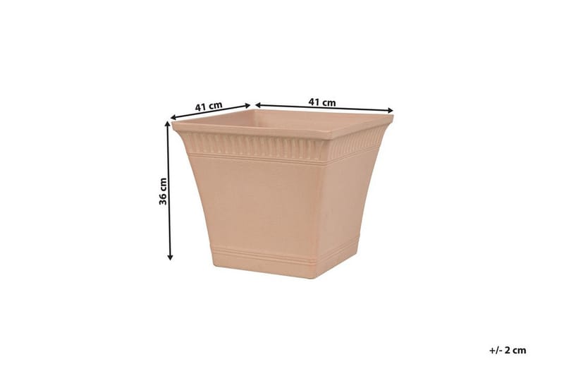 Psatha Kruka 41 cm - Rød - Boligtilbehør - Krukker