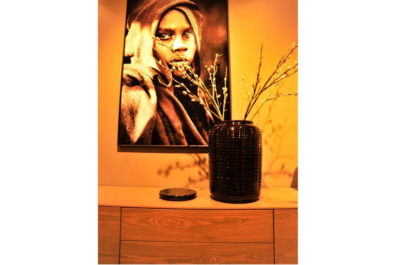 Woodend Krukke 31 cm - Keramik/Sort - Have - Havearbejde & dyrkning - Dyrkning - Urtepotteskjulere & blomsterkrukker - Store blomsterkrukker