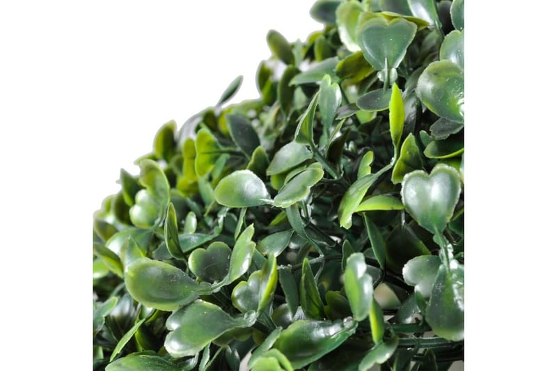 Buksbom Kugle, Kunstige Blad 27Cm 2 Stk - Grøn - Boligtilbehør - Kunstige planter