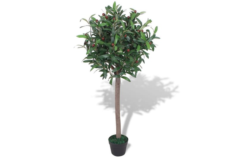 Kunstig Ægte Laurbær Med Potte 120 Cm Grøn - Flerfarvet - Boligtilbehør - Kunstige planter