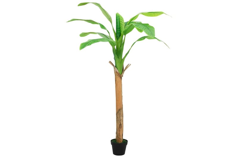 kunstig bananpalme med potte 165 cm grøn - Grøn - Boligtilbehør - Kunstige planter