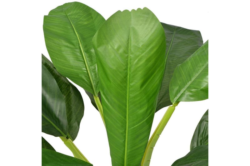 Kunstig Bananplante Med Potte 150 Cm Grøn - Flerfarvet - Boligtilbehør - Kunstige planter