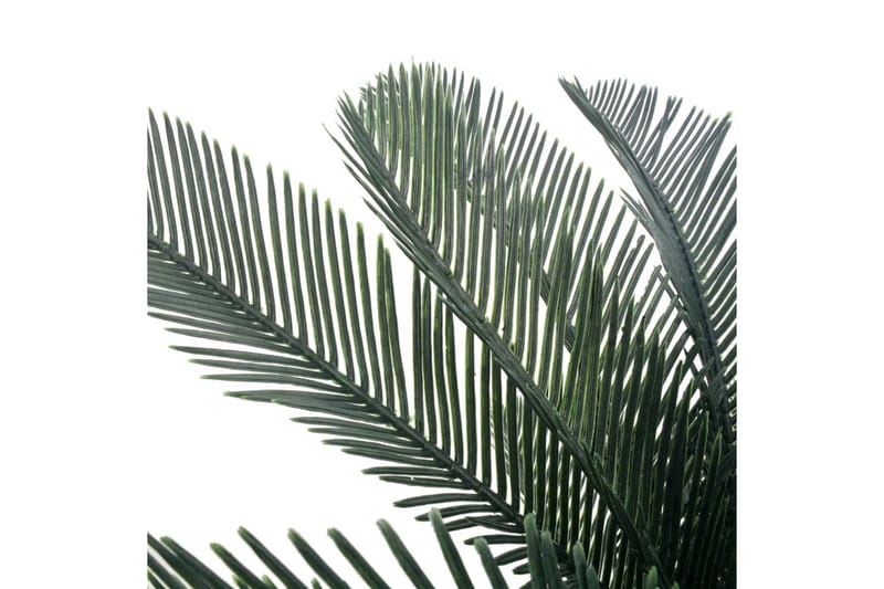 Kunstig Cycaspalme Med Urtepotte Grøn 125 Cm - Flerfarvet - Boligtilbehør - Kunstige planter