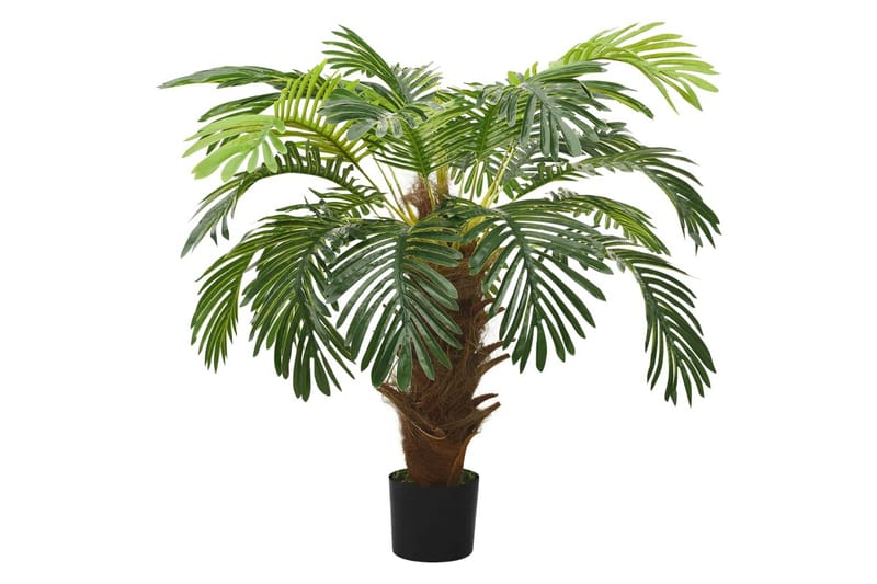 kunstig cycaspalme med potte 90 cm grøn - Grøn - Boligtilbehør - Kunstige planter
