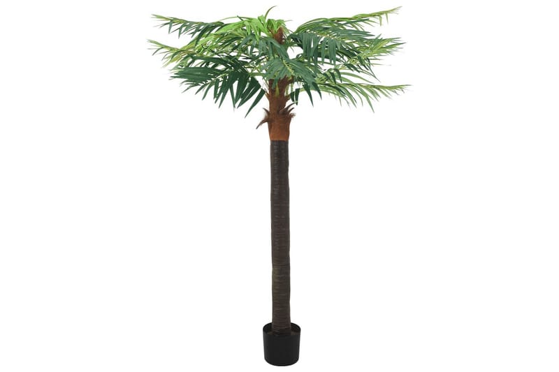 kunstig fønikspalme med potte 215 cm grøn - Grøn - Boligtilbehør - Kunstige planter