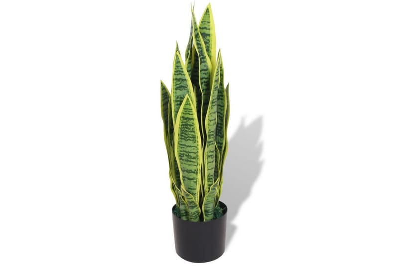 Kunstig Sansevieria-Plante Med Urtepotte 65 Cm Grøn - Flerfarvet - Balkonblomster - Kunstige planter