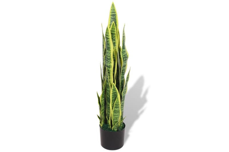 Kunstig Sansevieria-Plante Med Urtepotte 90 Cm Grøn - Flerfarvet - Balkonblomster - Kunstige planter