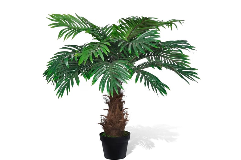 Kunstig Plante Cycuspalme Med Urtepotte 80 Cm - Grøn - Boligtilbehør - Kunstige planter