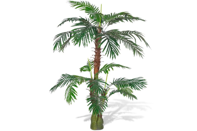 Kunstig Palme 150 Cm - Grøn - Balkonblomster - Kunstige planter