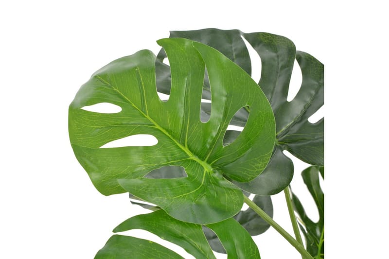 Kunstig Plante Monstera Med Krukke 100 Cm Grøn - Flerfarvet - Balkonblomster - Kunstige planter
