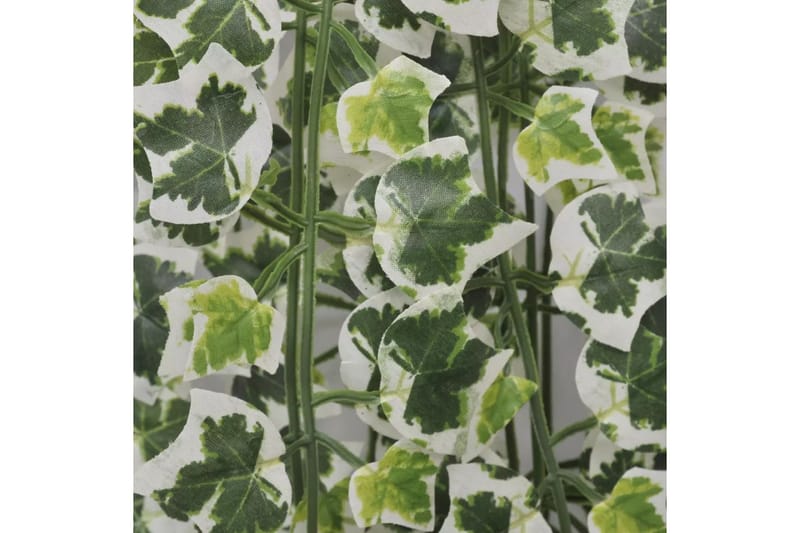 Spraglet Kunstig Vedbendbusk 90 Cm 2 Stk. - Grøn - Boligtilbehør - Kunstige planter
