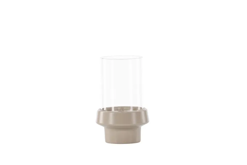 Davida Lyslygte 13x20 cm - Beige - Boligtilbehør - Lys & dufte - Lysestager & lanterner