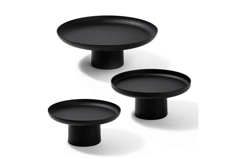 Dekorativt Metal Tilbehør Mirven Sort, Sort