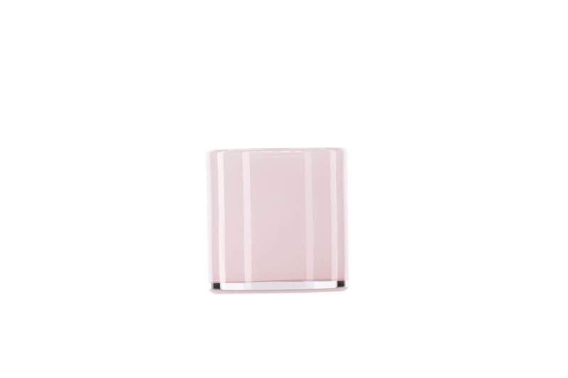 Glora Lyslygte 10x10 cm - Lys rosa - Boligtilbehør - Lys & dufte - Lysestager & lanterner