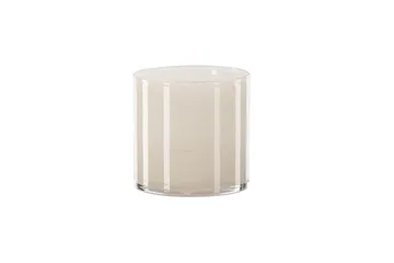Glora Lyslygte 12x12 cm - Beige - Boligtilbehør - Lys & dufte - Lysestager & lanterner