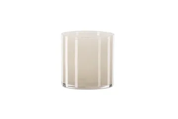 Glora Lyslygte 12x12 cm - Beige - Boligtilbehør - Lys & dufte - Lysestager & lanterner