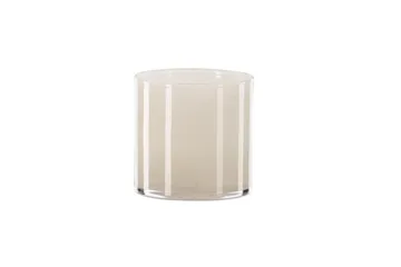 Glora Lyslygte 12x12 cm - Beige - Boligtilbehør - Lys & dufte - Lysestager & lanterner