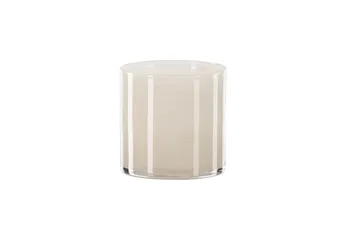 Glora Lyslygte 12x12 cm - Beige - Boligtilbehør - Lys & dufte - Lysestager & lanterner