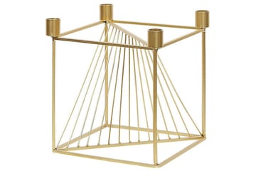 Ljusstake Beliani Mindoro GOLD - Boligtilbehør - Lys & dufte - Lysestager & lanterner