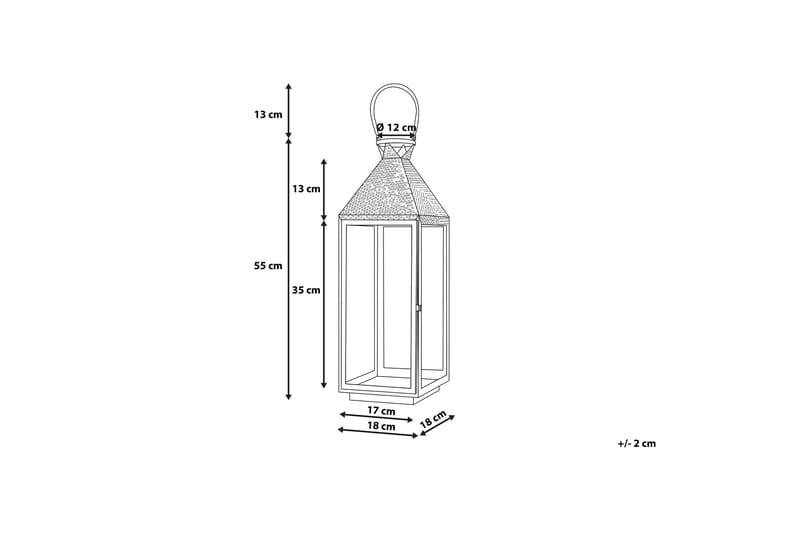 Bali Lantern 18 cm - Sølv - Lysestager & lanterner - Dekoration