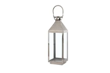 Bali Lantern 18 cm - Sølv - Boligtilbehør - Lys & dufte - Lysestager & lanterner