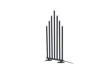 Björnfjället Ljusstake Venture Home Black - Boligtilbehør - Lys & dufte - Lysestager & lanterner - Kandelaber & lysestage bord