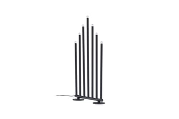 Björnfjället Ljusstake Venture Home Black - Boligtilbehør - Lys & dufte - Lysestager & lanterner - Kandelaber & lysestage bord