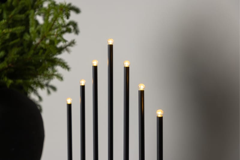 Björnfjället Ljusstake Venture Home Black - Boligtilbehør - Lys & dufte - Lysestager & lanterner - Kandelaber & lysestage bord