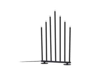 Björnfjället Ljusstake Venture Home Black - Boligtilbehør - Lys & dufte - Lysestager & lanterner - Kandelaber & lysestage bord