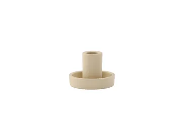 Ceco Lysestage 11x5,6 cm - Beige - Boligtilbehør - Lys & dufte - Lysestager & lanterner - Kandelaber & lysestage bord