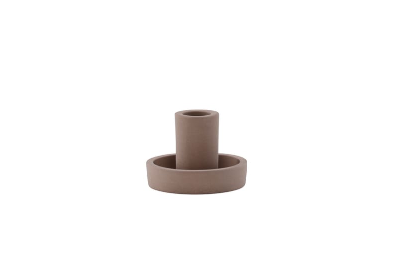Ceco Lysestage 11x5,6 cm - Brun - Boligtilbehør - Lys & dufte - Lysestager & lanterner - Kandelaber & lysestage bord