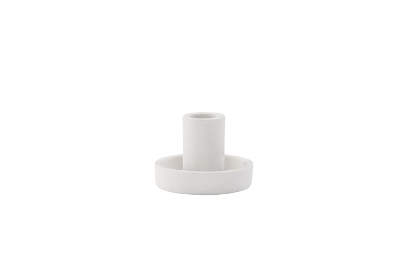 Ceco Lysestage 11x5,6 cm - Hvid - Boligtilbehør - Lys & dufte - Lysestager & lanterner - Kandelaber & lysestage bord
