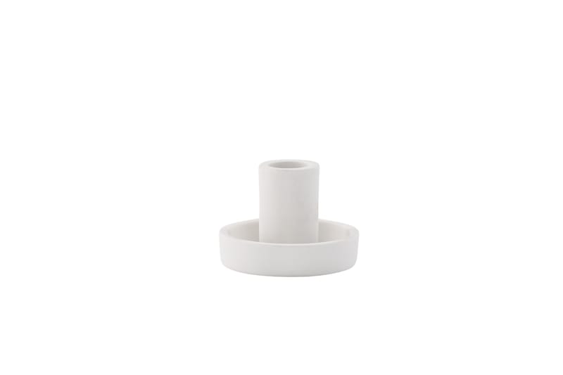 Ceco Lysestage 11x5,6 cm - Hvid - Boligtilbehør - Lys & dufte - Lysestager & lanterner - Kandelaber & lysestage bord
