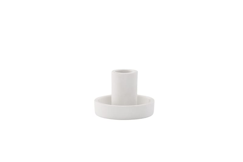 Ceco Lysestage 11x5,6 cm - Hvid - Boligtilbehør - Lys & dufte - Lysestager & lanterner - Kandelaber & lysestage bord