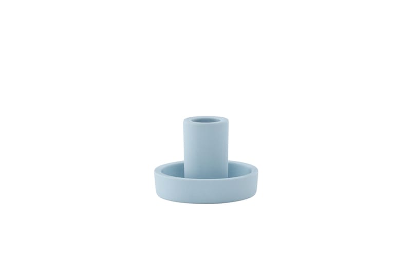 Ceco Lysestage 11x5,6 cm - Lys blå - Boligtilbehør - Lys & dufte - Lysestager & lanterner - Kandelaber & lysestage bord