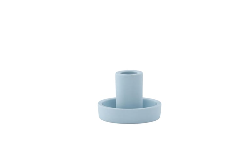 Ceco Lysestage 11x5,6 cm - Lys blå - Boligtilbehør - Lys & dufte - Lysestager & lanterner - Kandelaber & lysestage bord